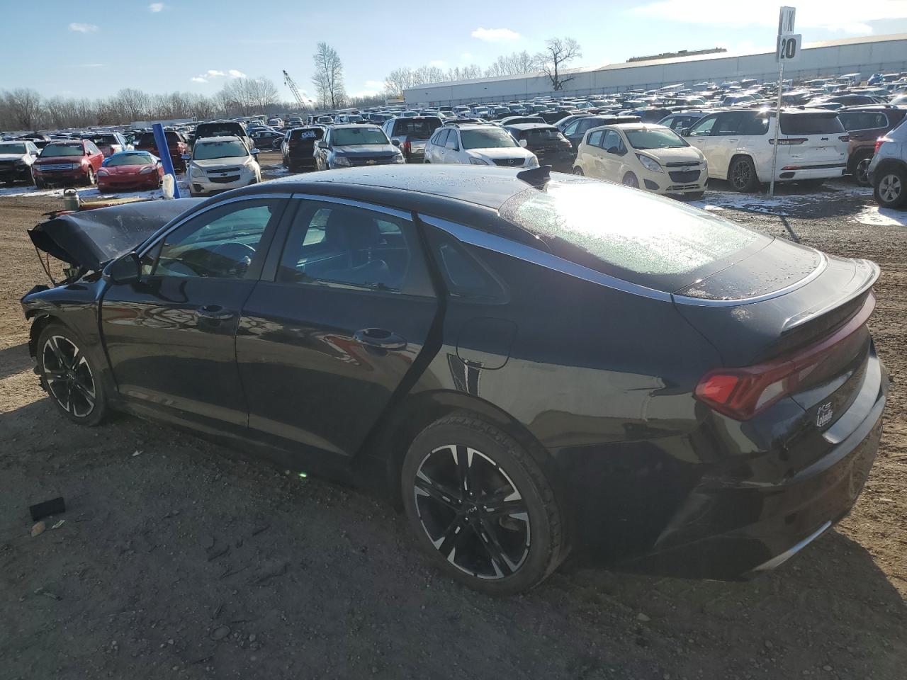 2022 KIA K5 VIN 5XXG64J28NG153011 Copart auction photo, front end damage thumbnail 2