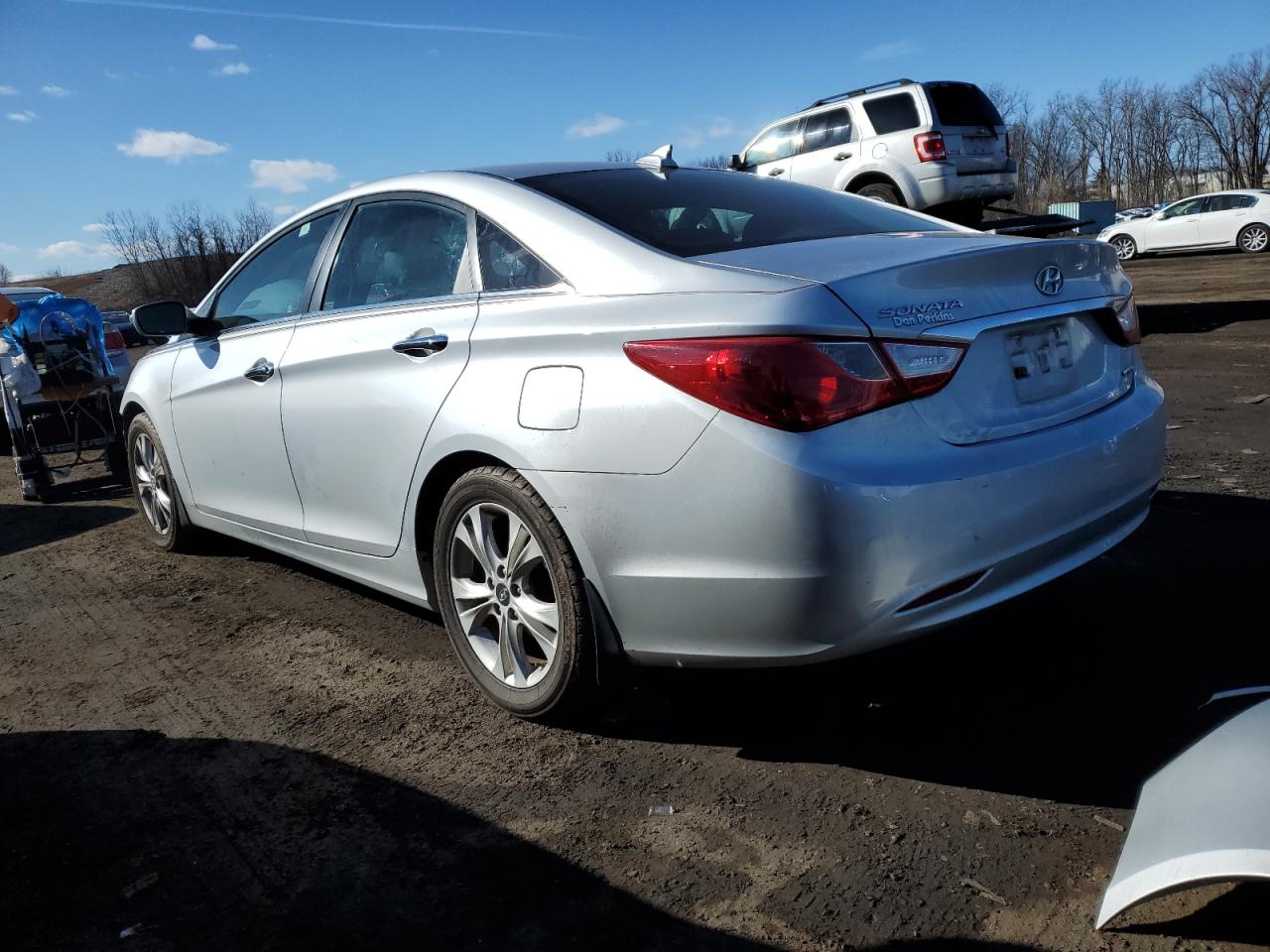 2013 Hyundai Sonata VIN 5NPEC4AC8DH631407 Copart auction photo, front end damage thumbnail 2