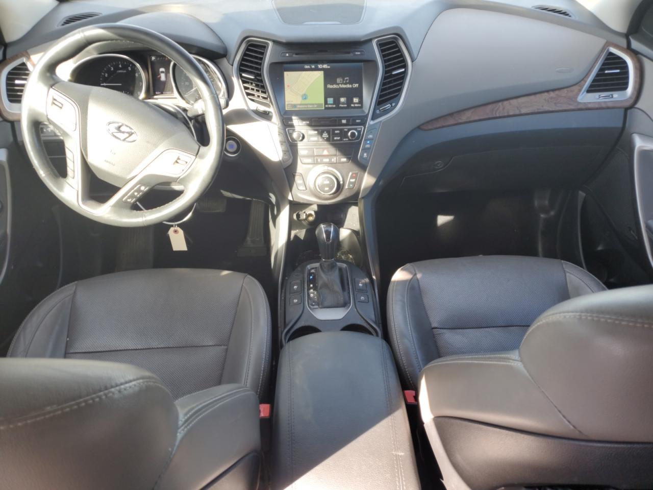 2017 Hyundai Santa Fe VIN KM8SR4HF5HU182440 Copart auction photo, front end damage thumbnail 8