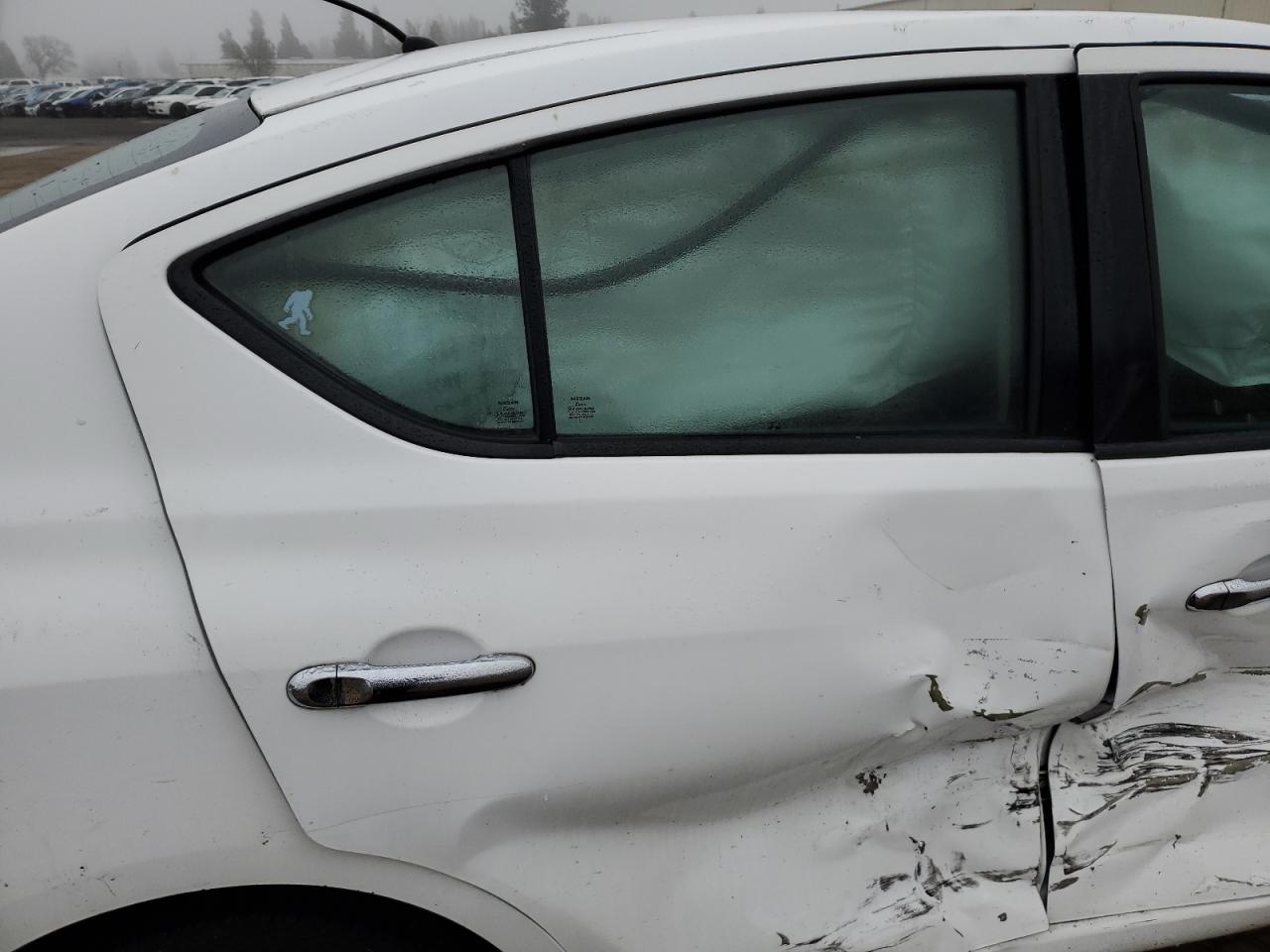 2014 Nissan Versa VIN 3N1CN7AP1EL805182 Copart auction photo, side damage thumbnail 11