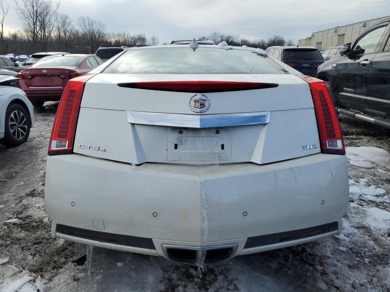 2011 Cadillac CTS VIN 1G6DS1ED1B0130582 Copart auction photo, front end damage thumbnail 6