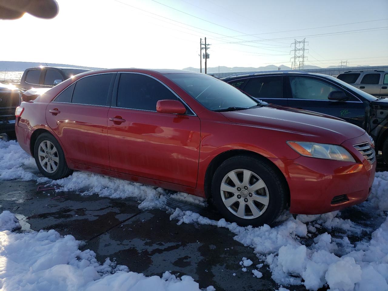 2009 Toyota Camry VIN 4T1BB46K39U066353 Copart auction photo, rear end / hail damage thumbnail 4