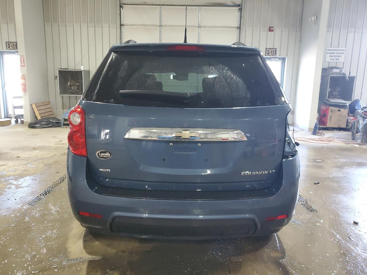 2012 Chevrolet Equinox VIN 2GNFLEEK7C6244921 Copart auction photo, rear end damage thumbnail 6