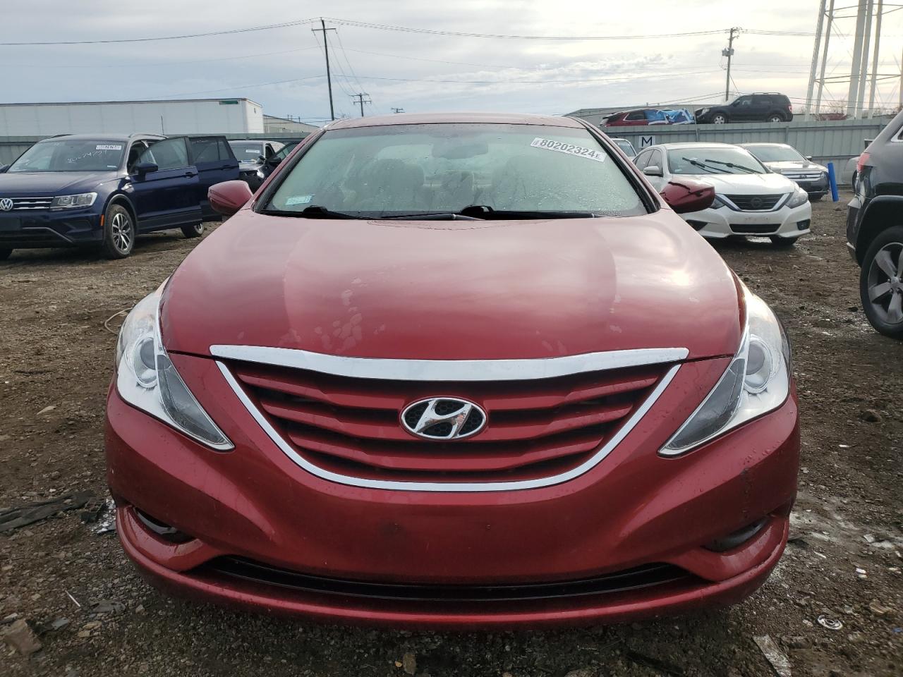 2012 Hyundai Sonata VIN 5NPEB4AC4CH442934 Copart auction photo, vandalism damage thumbnail 5