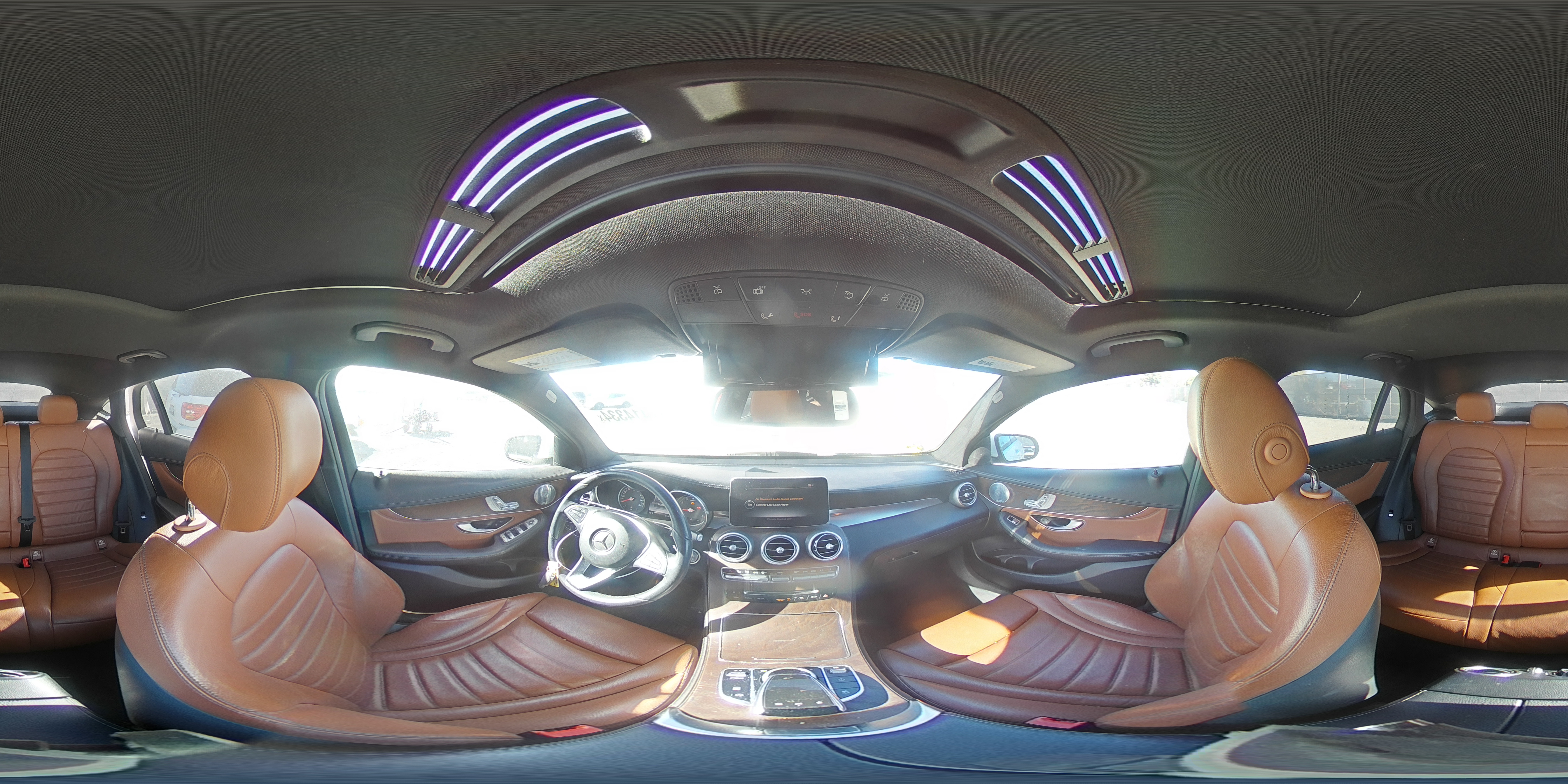 2018 Mercedes-Benz GLC VIN WDC0J4KB9JF334118 Copart auction photo, all over damage thumbnail 14