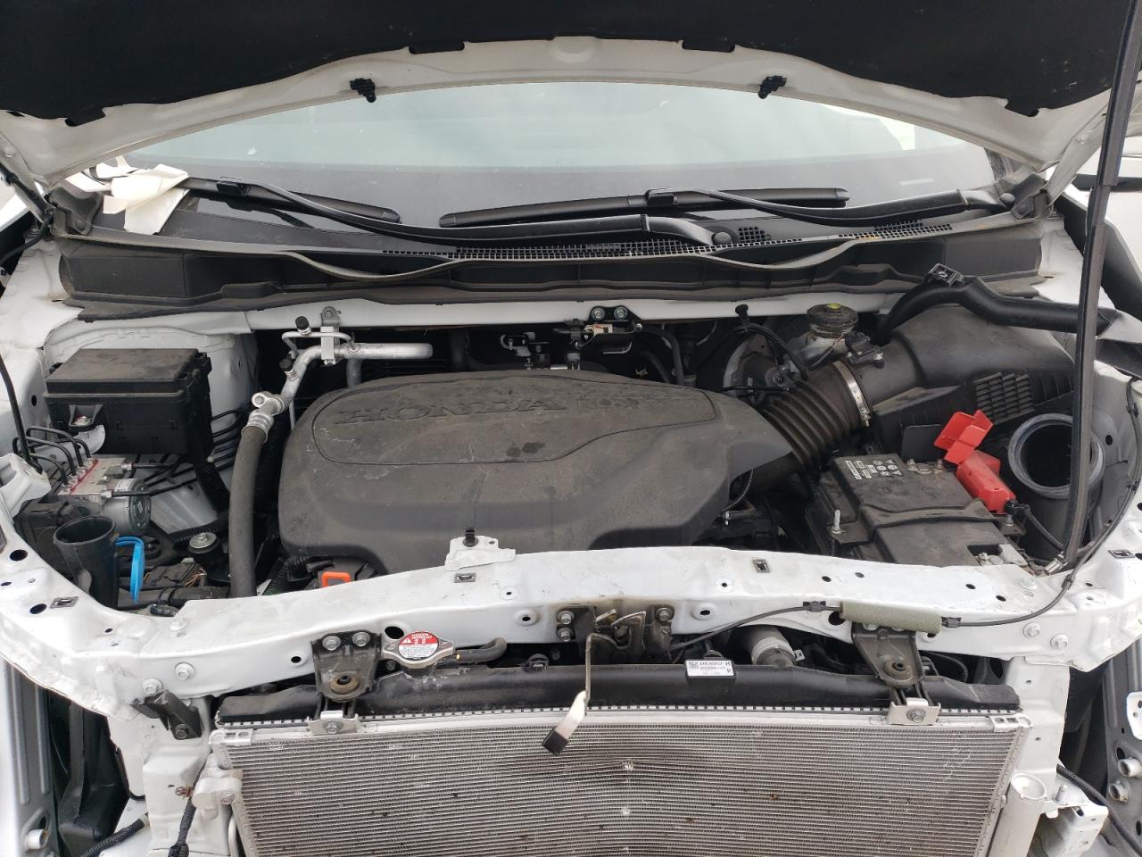 2021 Honda Odyssey VIN 5FNRL6H97MB013596 Copart auction photo, front end damage thumbnail 12