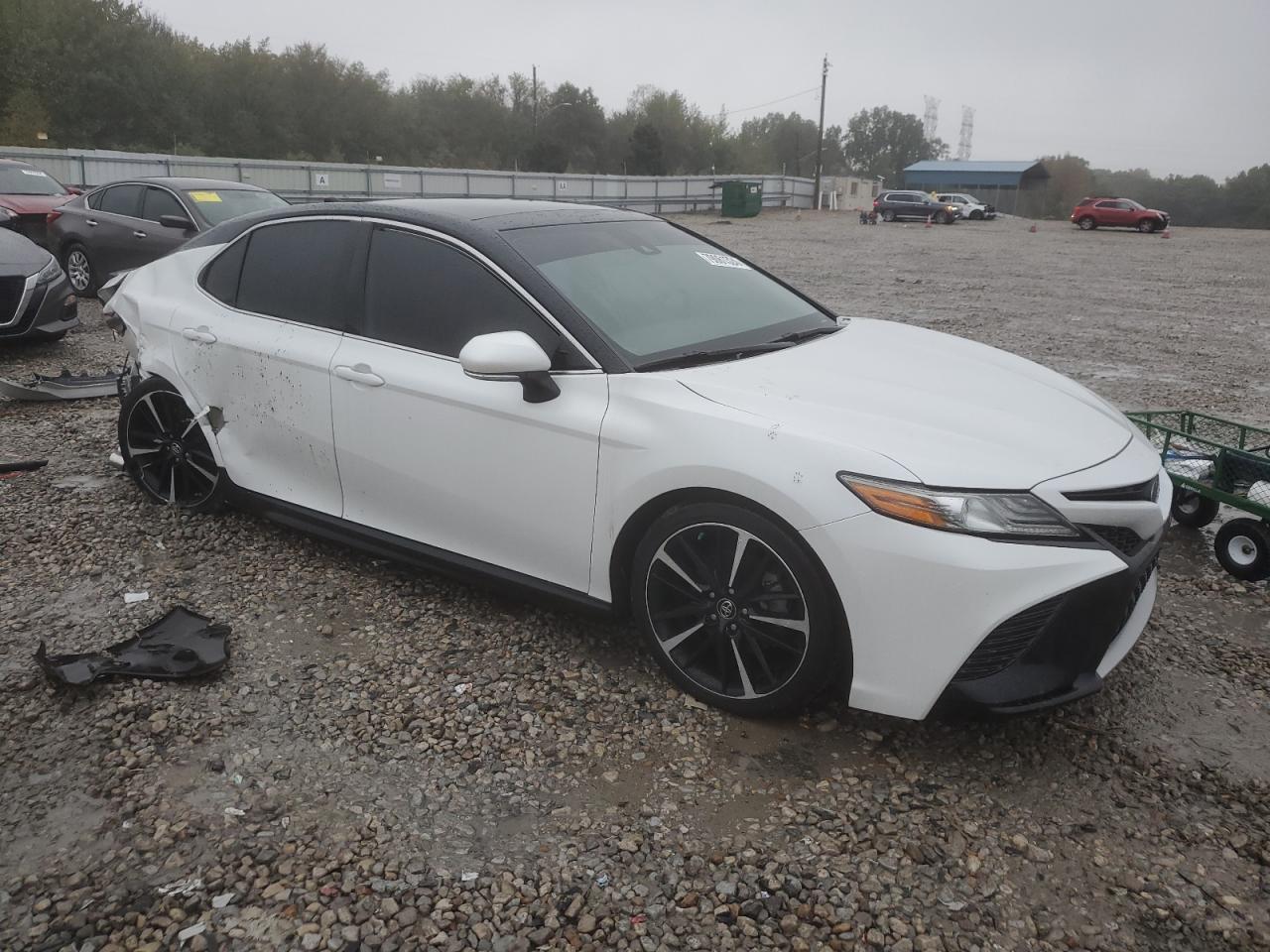 2019 Toyota Camry VIN 4T1B61HK8KU754029 Copart auction photo, rear end damage thumbnail 4