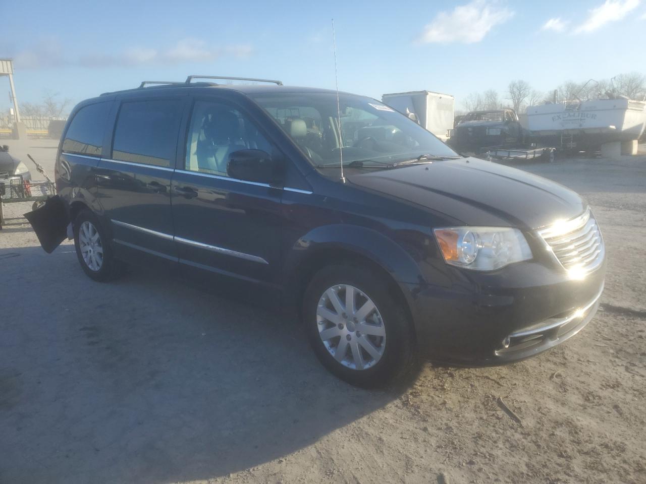 2014 Chrysler Town & Country VIN 2C4RC1BG0ER367718 Copart auction photo, rear end damage thumbnail 4