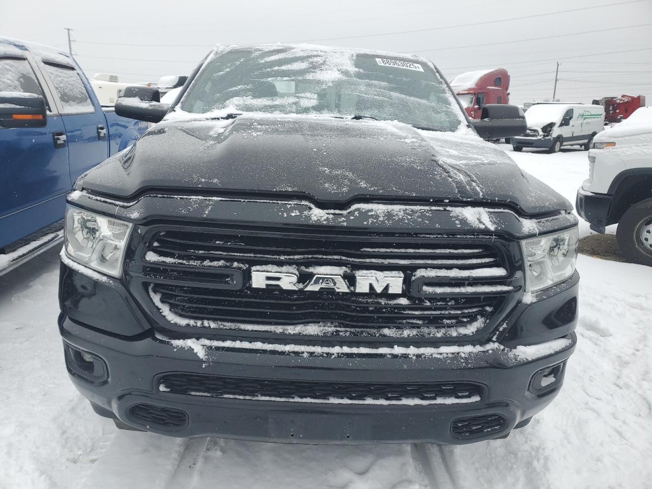 2019 RAM 1500 VIN 1C6SRFBT1KN542830 Copart auction photo, rear end damage thumbnail 5