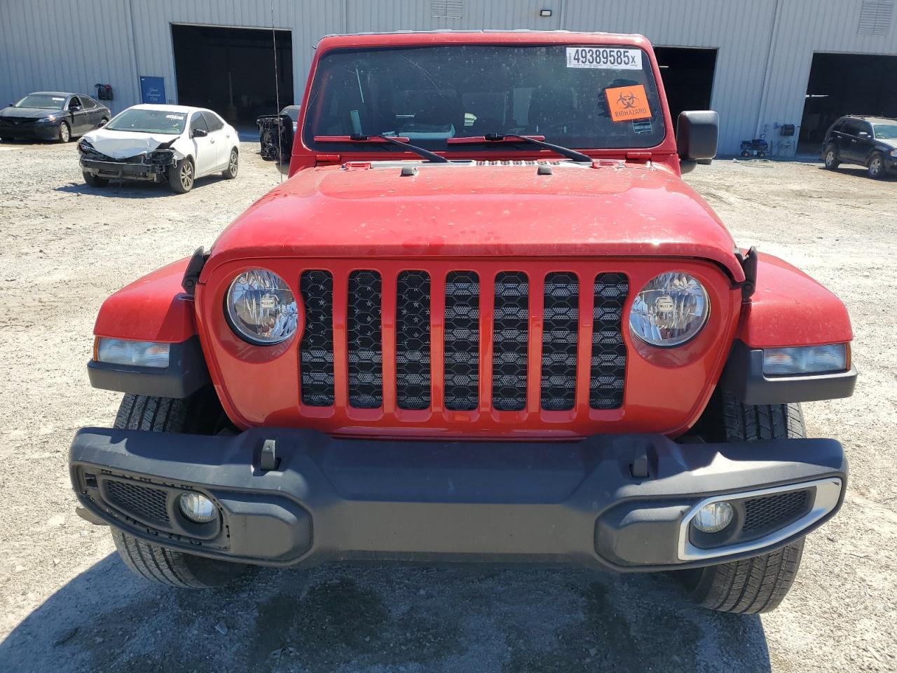 2020 Jeep Gladiator VIN 1C6HJTAG5LL215896 Copart auction photo, side / rear end damage thumbnail 5