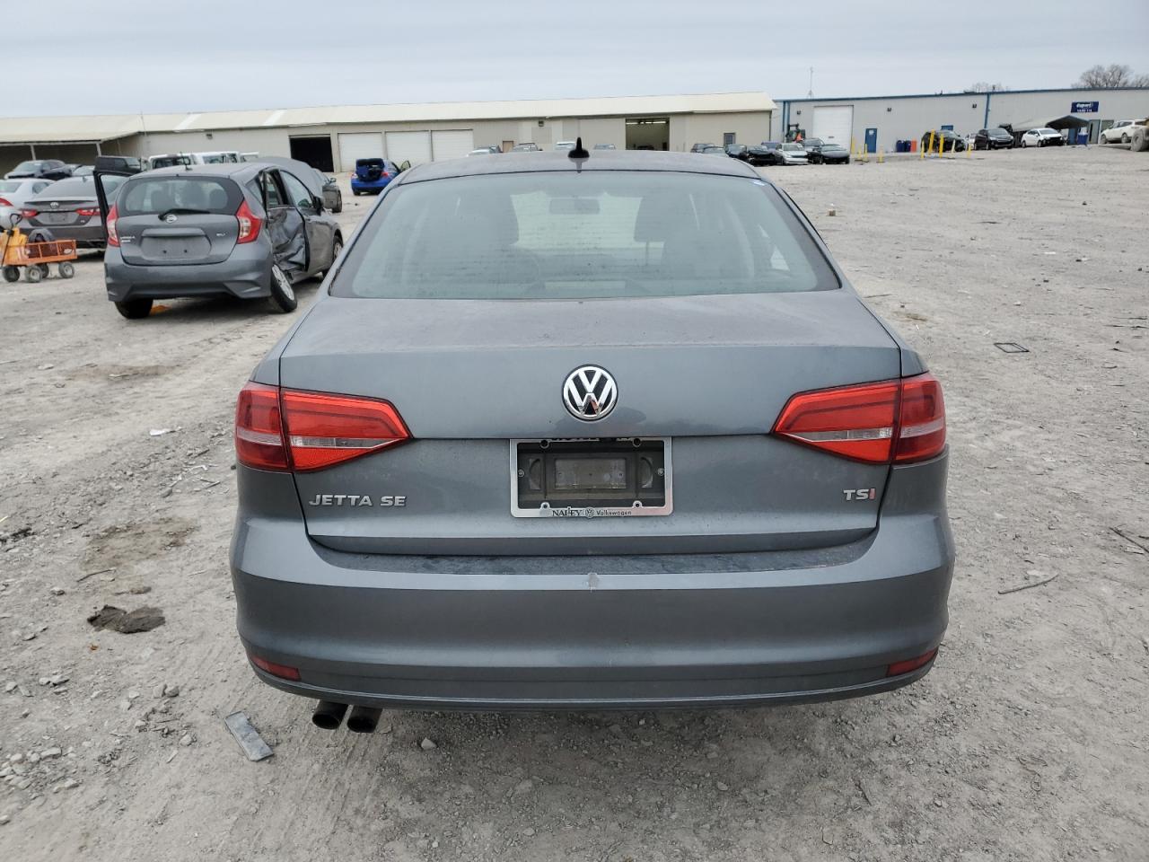 2015 Volkswagen Jetta VIN 3VWD07AJ0FM333125 Copart auction photo, all over damage thumbnail 6