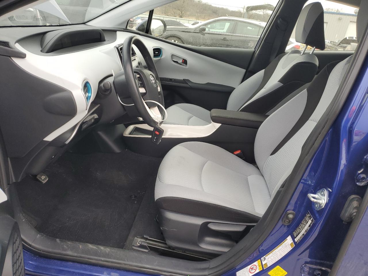 2016 Toyota Prius VIN JTDKARFU2G3515062 Copart auction photo, side damage thumbnail 7