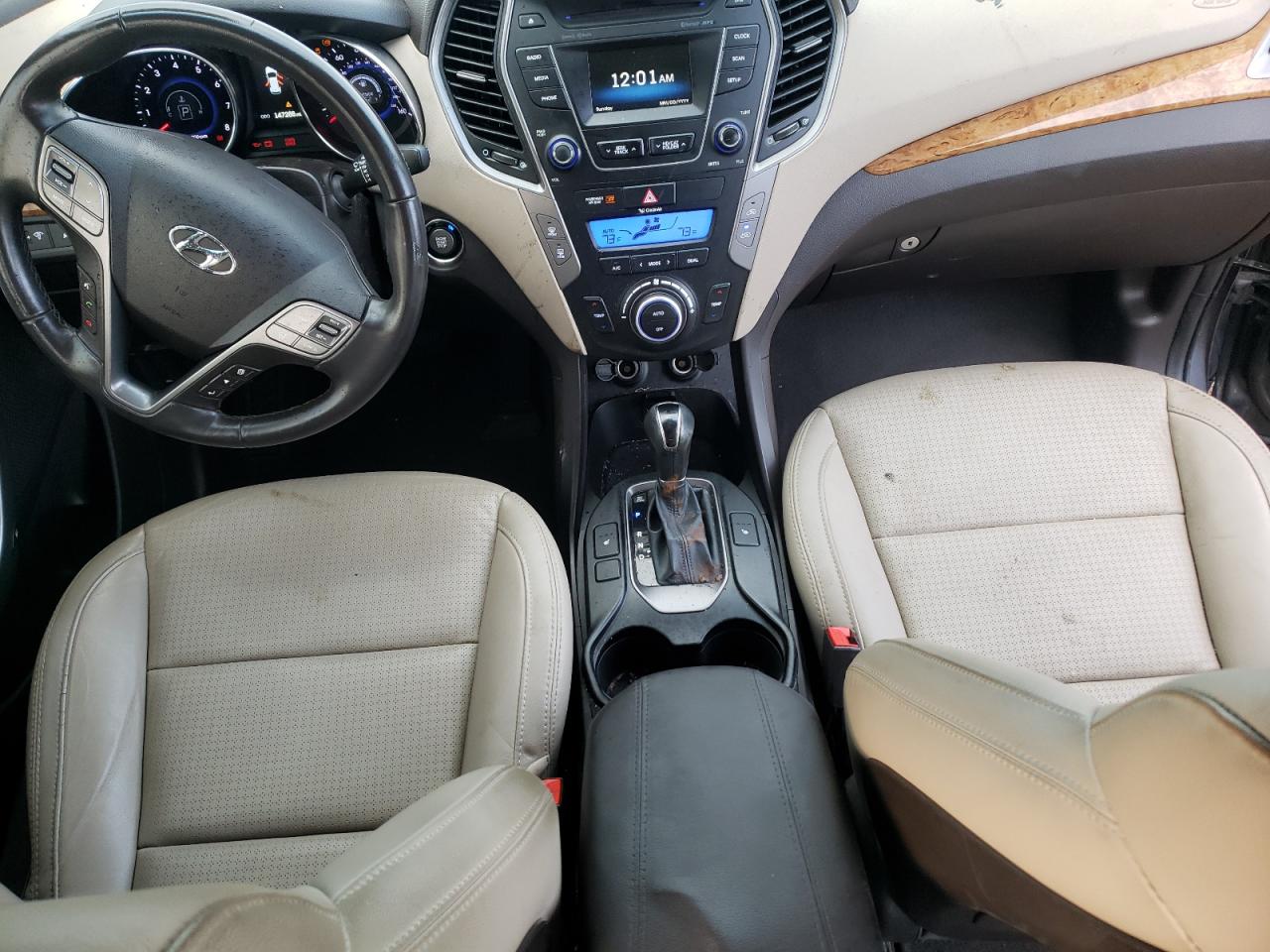 2015 Hyundai Santa Fe VIN 5XYZUDLA9FG298011 Copart auction photo, all over damage thumbnail 8