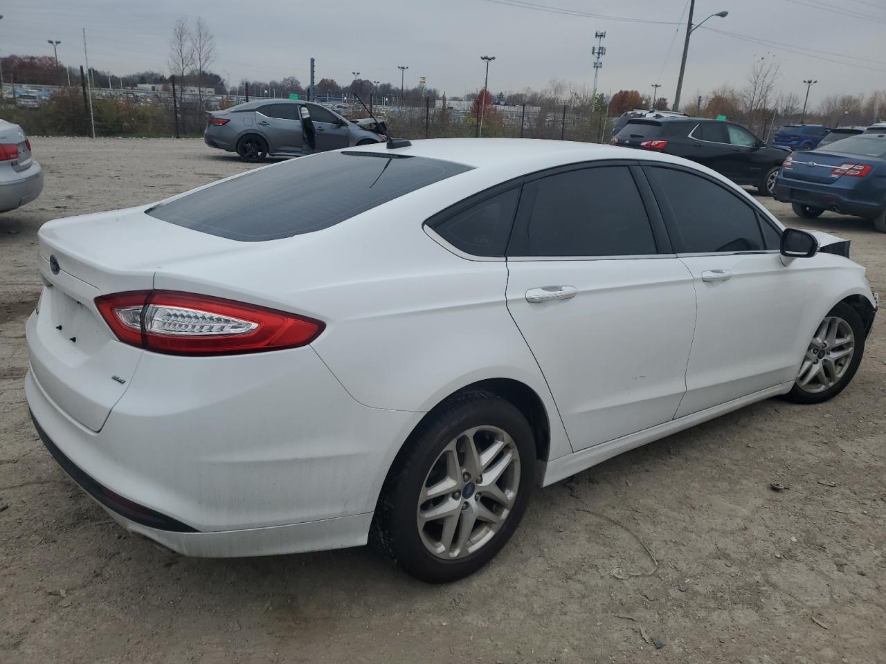 2014 Ford Fusion VIN 1FA6P0H71E5363642 Copart auction photo, front end / mechanical damage thumbnail 3