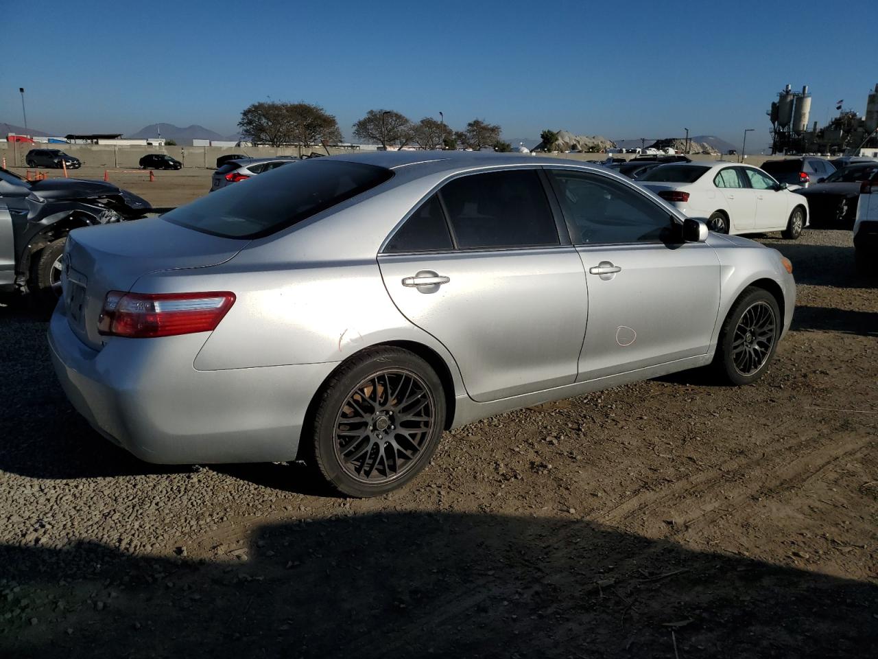 2007 Toyota Camry VIN JTNBE46K773080721 Copart auction photo, all over damage thumbnail 3