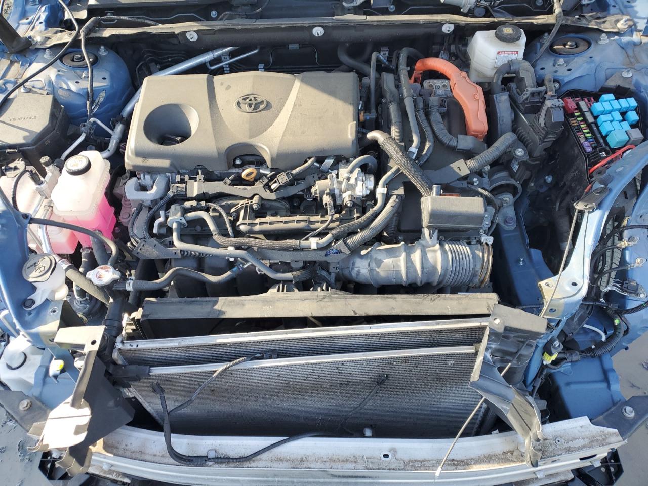 2022 Toyota RAV 4 VIN 2T3E6RFV7NW030689 Copart auction photo, front end / mechanical damage thumbnail 12