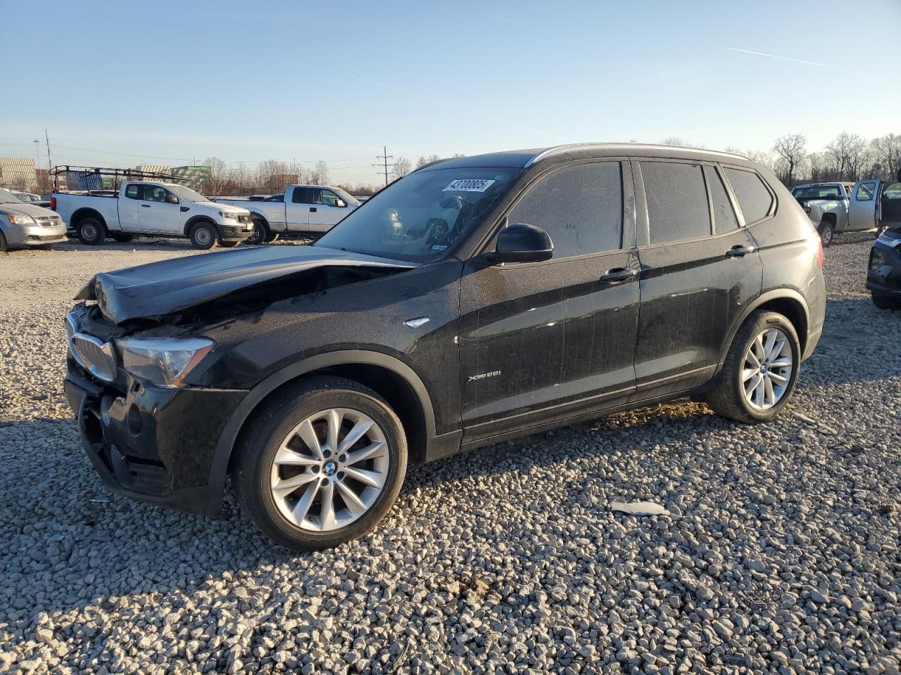 2015 BMW X3 VIN 5UXWX9C56F0D56769