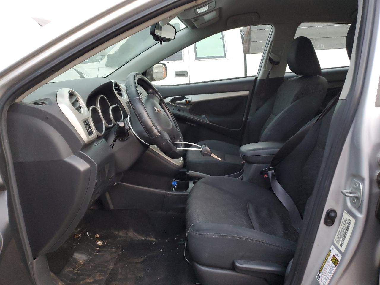 2010 Pontiac Vibe VIN 5Y2SP6E88AZ413223 Copart auction photo, front end damage thumbnail 7