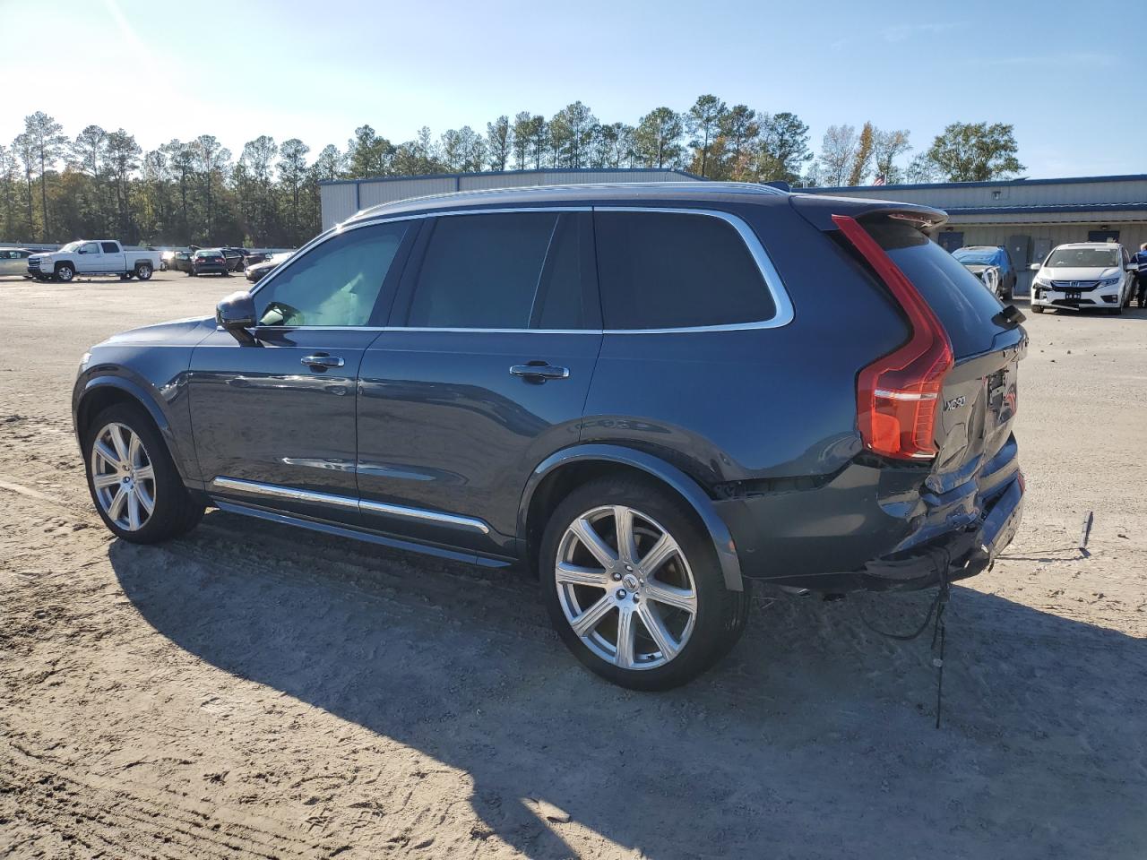 2018 Volvo XC90 VIN YV4A22PL4J1319940 Copart auction photo, rear end / side damage thumbnail 2