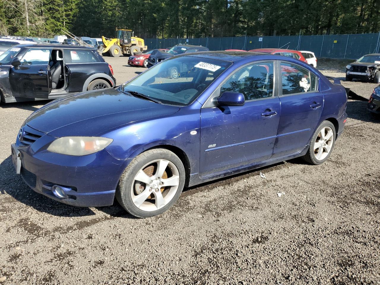 2005 Mazda 3 VIN JM1BK323X51302988 - Copart auction photo