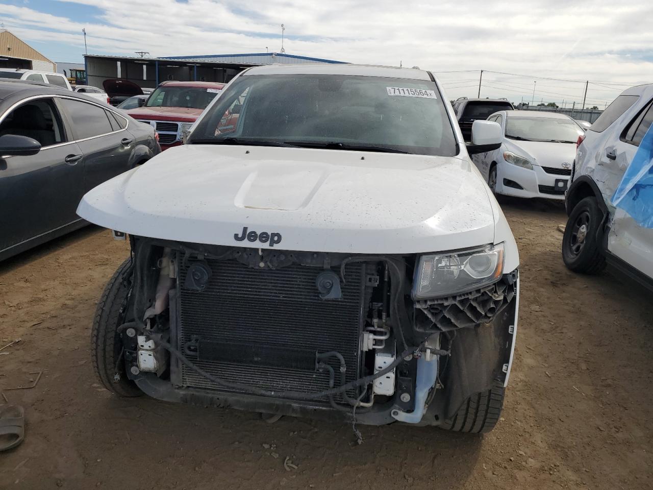 2015 Jeep Grand Cherokee VIN 1C4RJFAG4FC910227 Copart auction photo, all over damage thumbnail 5
