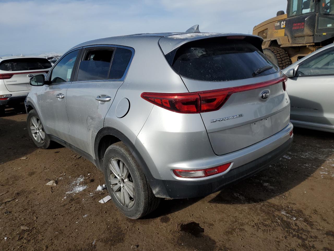 2018 KIA Sportage VIN KNDPM3AC9J7483431 Copart auction photo, front end / vandalism damage thumbnail 2