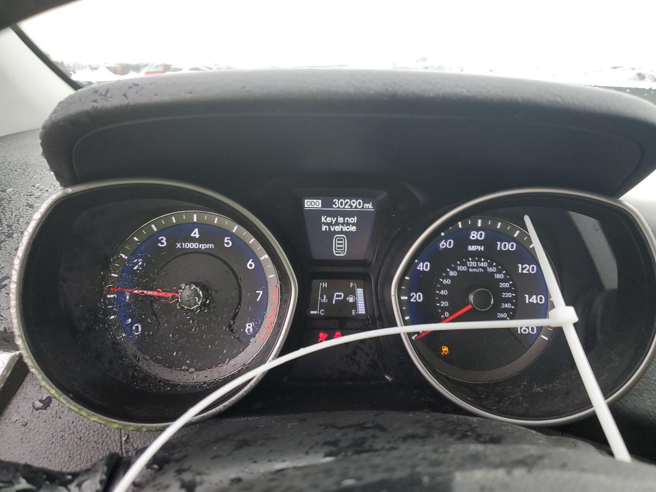 2015 Hyundai Elantra VIN KMHD35LH8FU236447 Copart auction photo, front end damage thumbnail 9