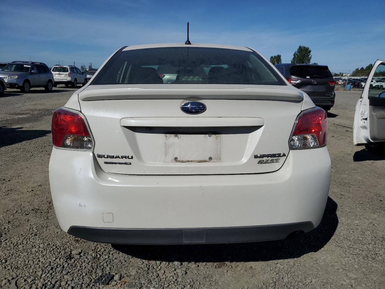 2015 Subaru Impreza VIN JF1GJAA6XFH023175 Copart auction photo, front end / side damage thumbnail 6