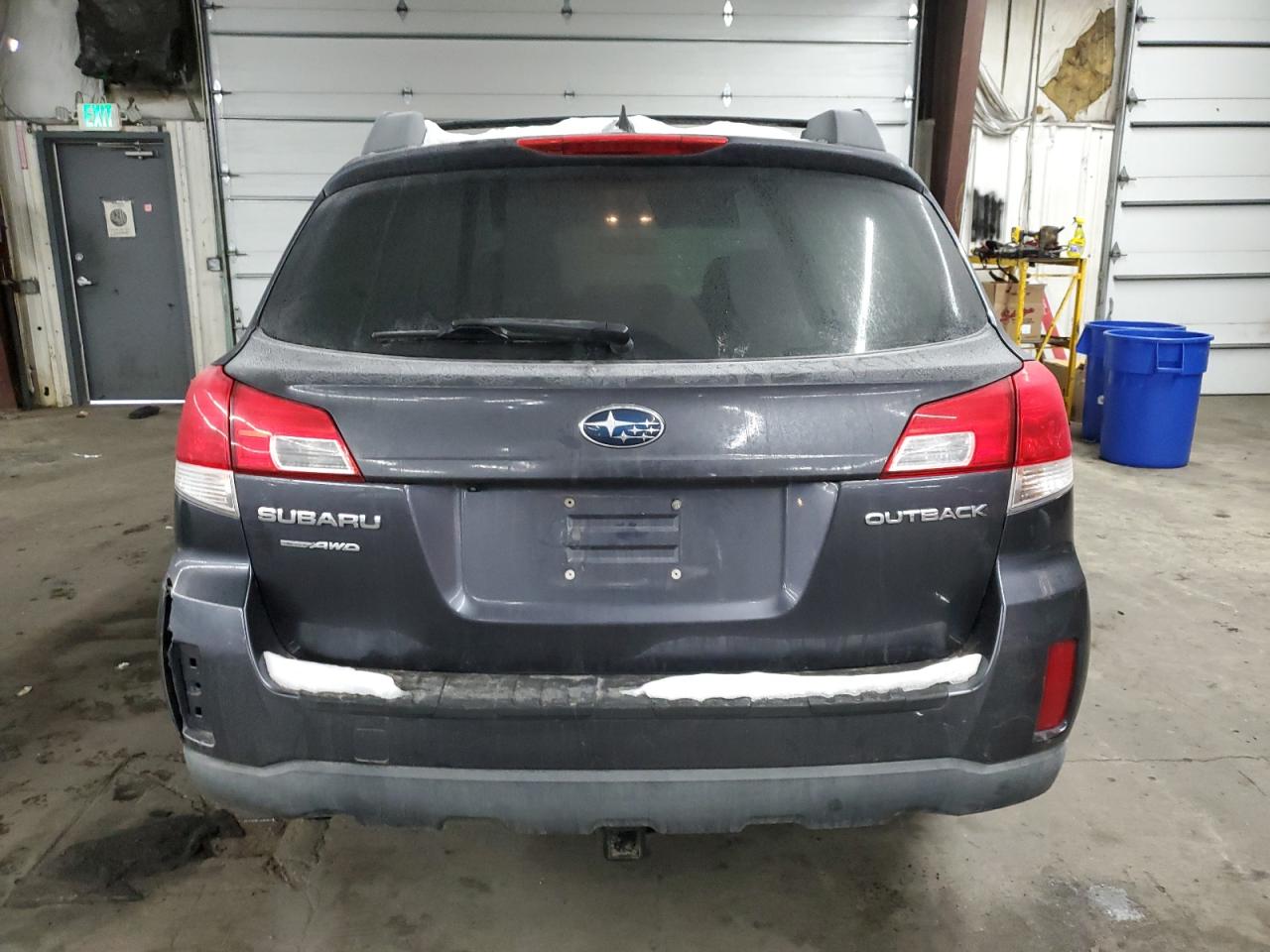 2012 Subaru Outback VIN 4S4BRCKC1C3249252 Copart auction photo, rear end damage thumbnail 6