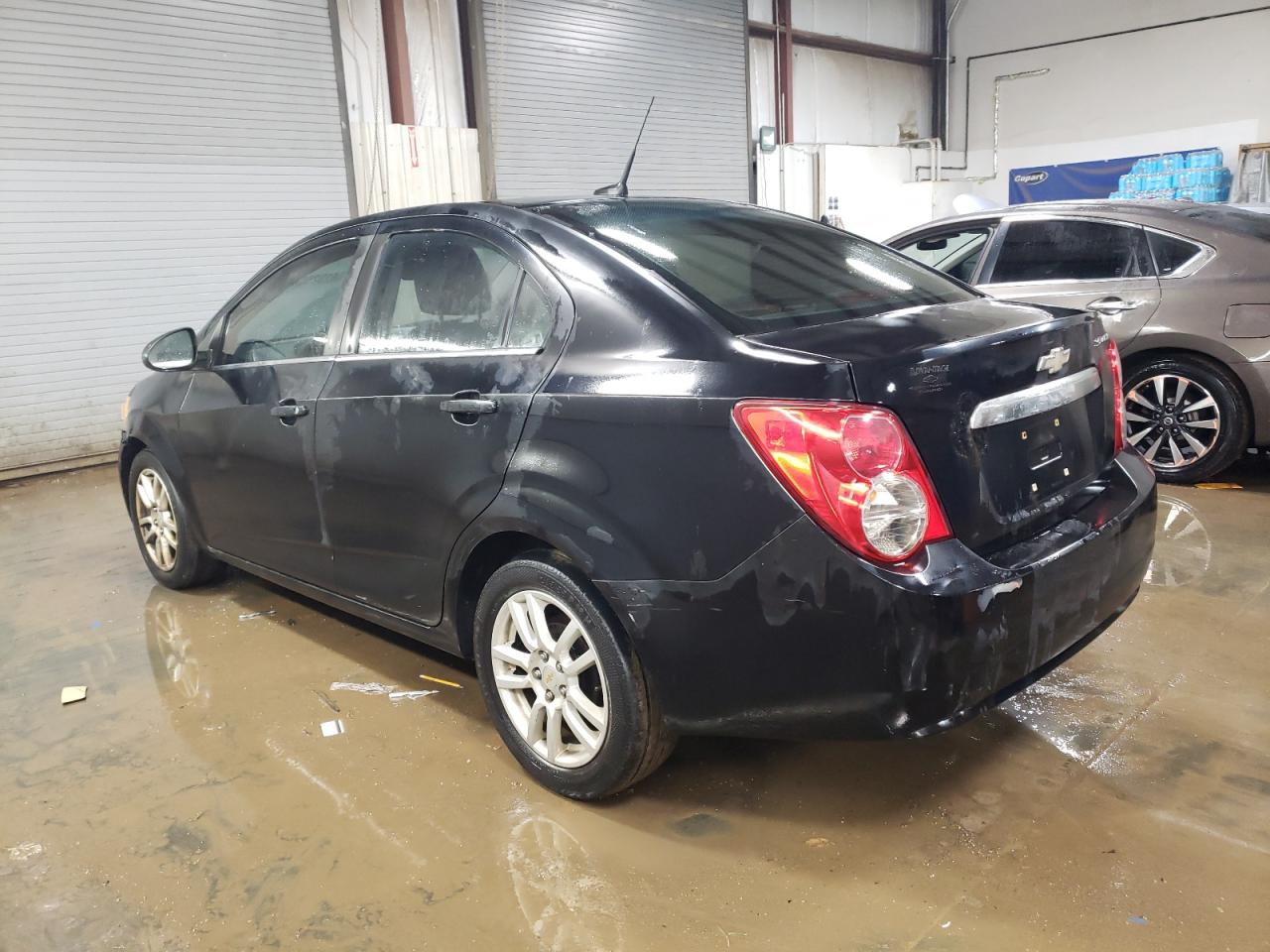 2012 Chevrolet Sonic VIN 1G1JC5SH2C4175917 Copart auction photo, rear end damage thumbnail 2