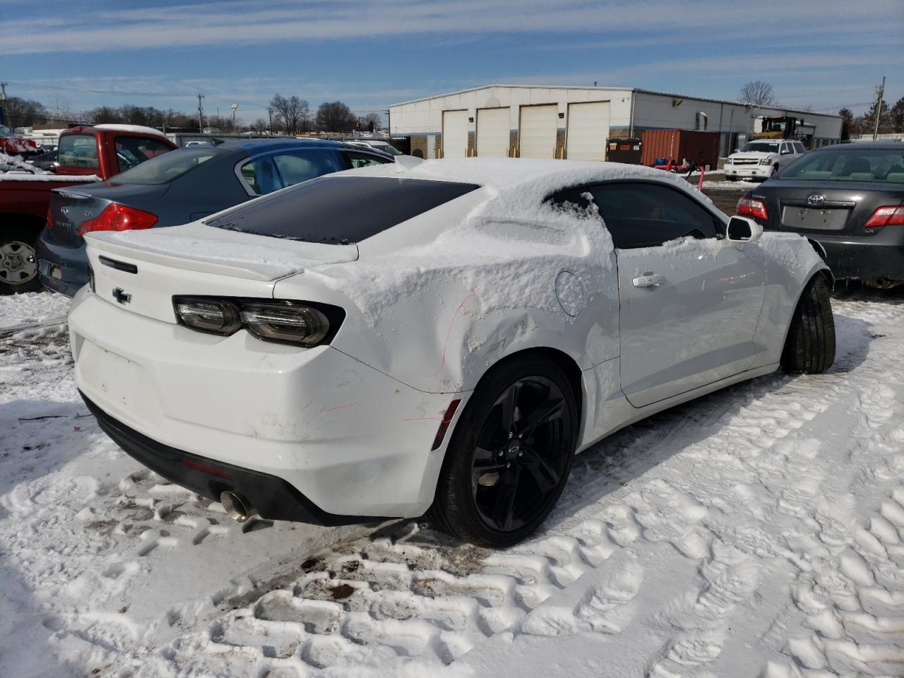2020 Chevrolet Camaro VIN 1G1FB1RS0L0127195 Copart auction photo, front end damage thumbnail 3