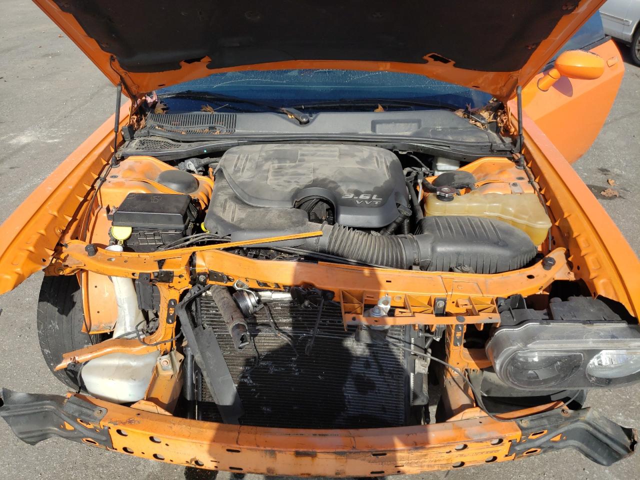 2012 Dodge Challenger VIN 2C3CDYAG2CH118244 Copart auction photo, front end damage thumbnail 12