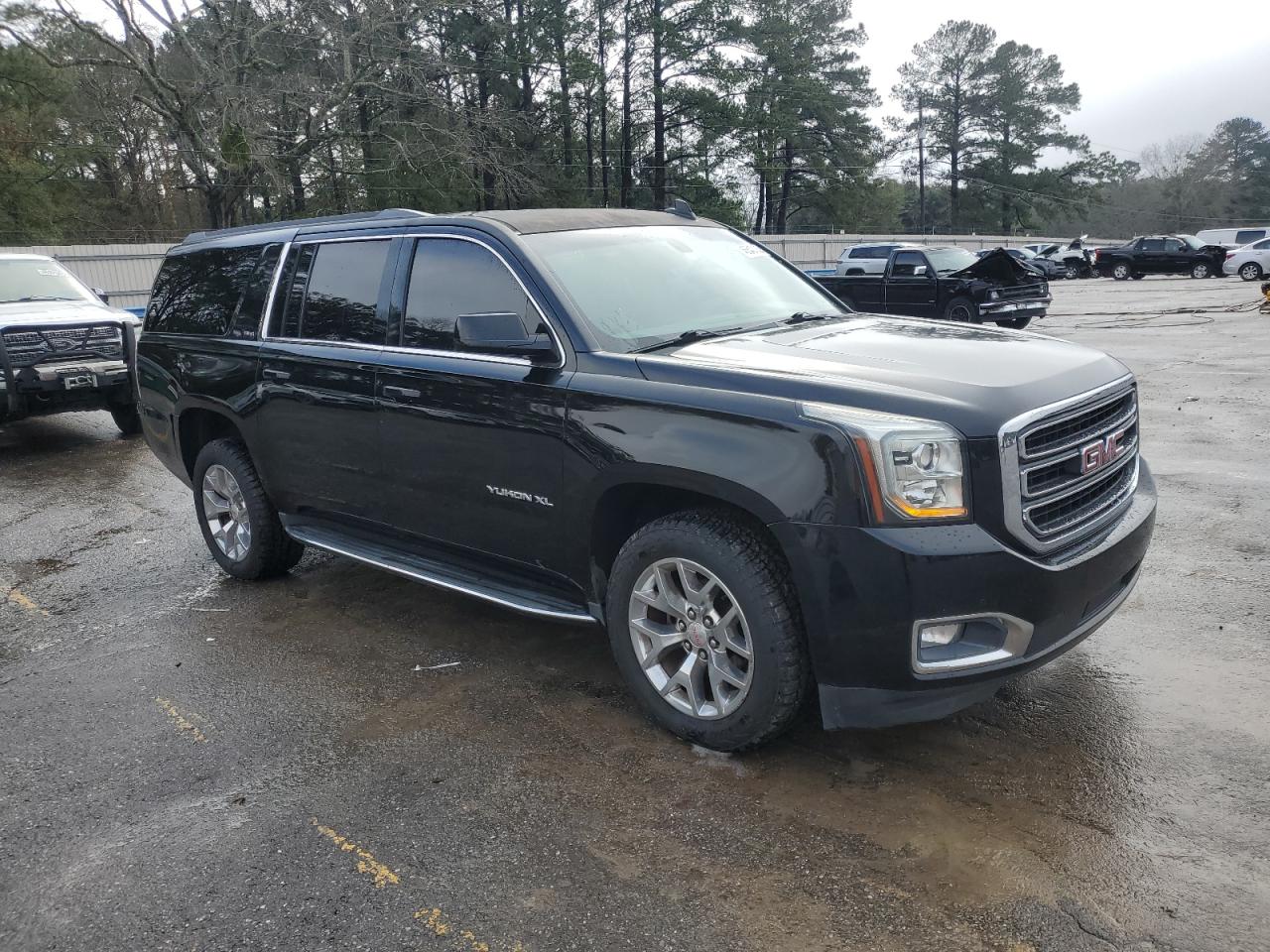 2016 GMC Yukon VIN 1GKS1FKCXGR479666 Copart auction photo, side damage thumbnail 4