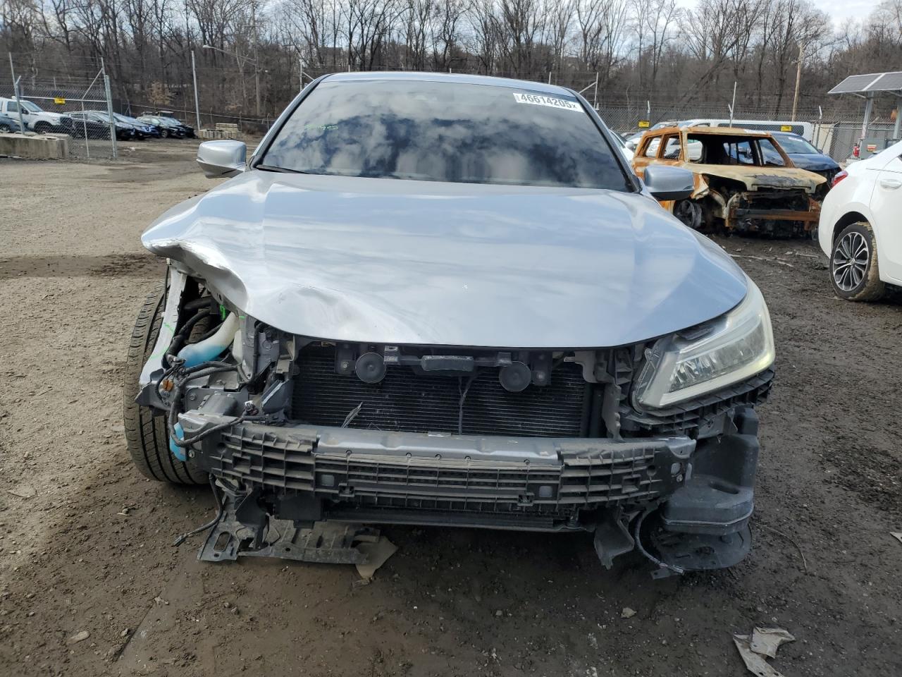 2017 Honda Accord VIN 1HGCR3F97HA043719 Copart auction photo, front end damage thumbnail 5
