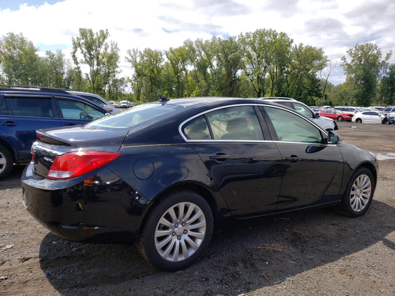 2012 Buick Regal VIN 2G4GR5EK0C9114873 Copart auction photo, side / minor dent/scratches damage thumbnail 3