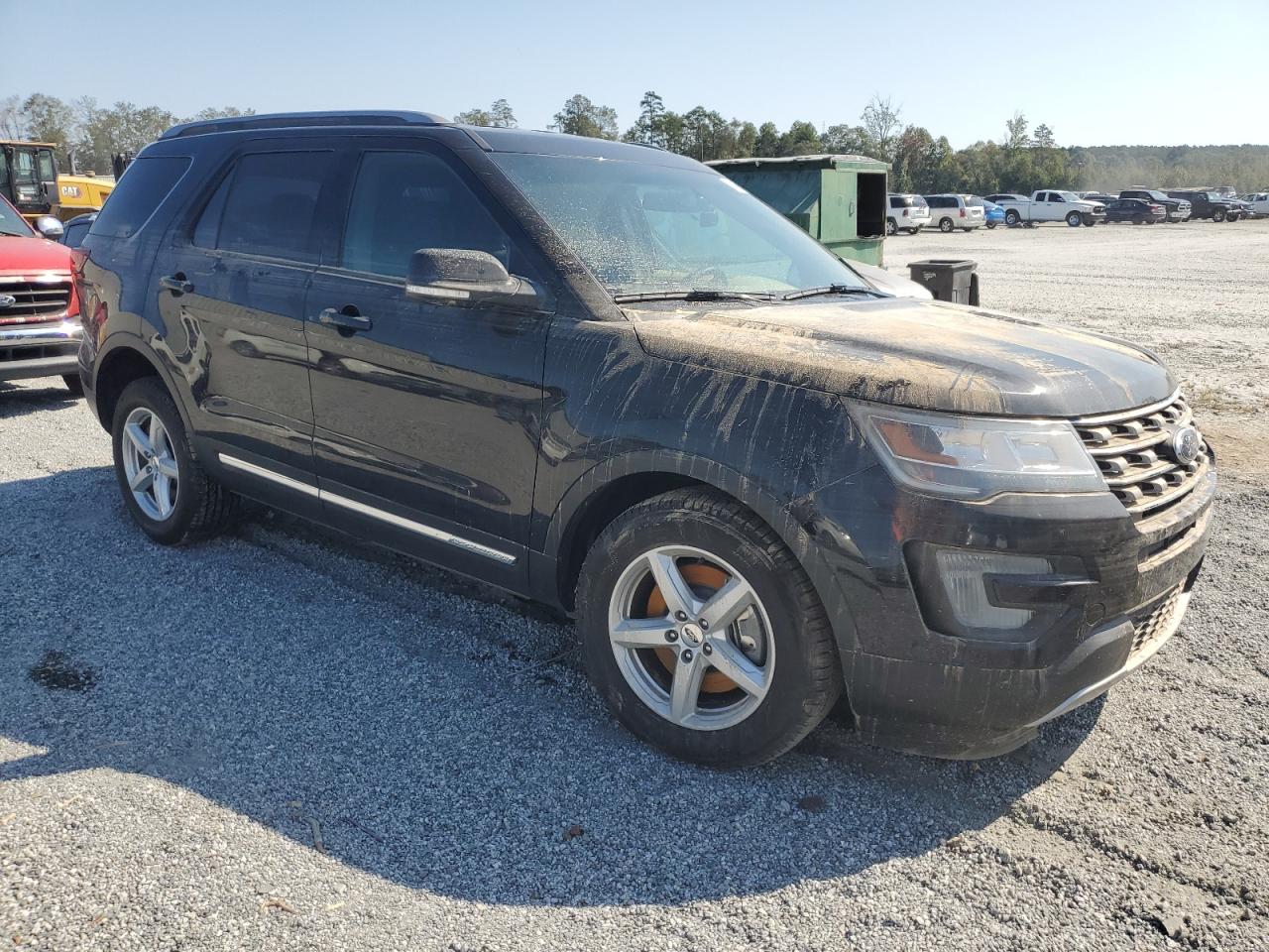 2017 Ford Explorer VIN 1FM5K8D86HGA66856 Copart auction photo, water/flood damage thumbnail 4