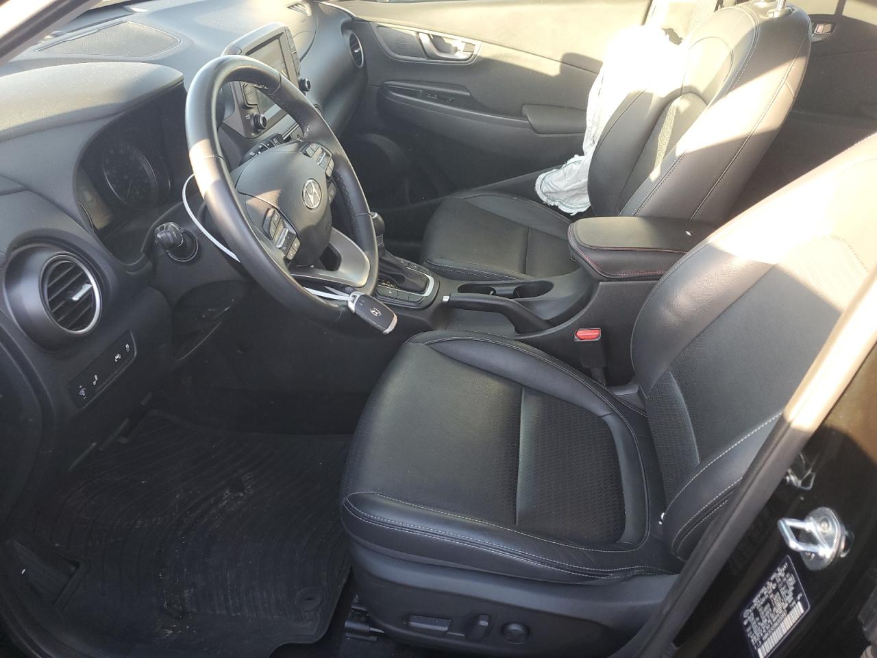2021 Hyundai Kona VIN KM8K3CA55MU600597 Copart auction photo, side damage thumbnail 7