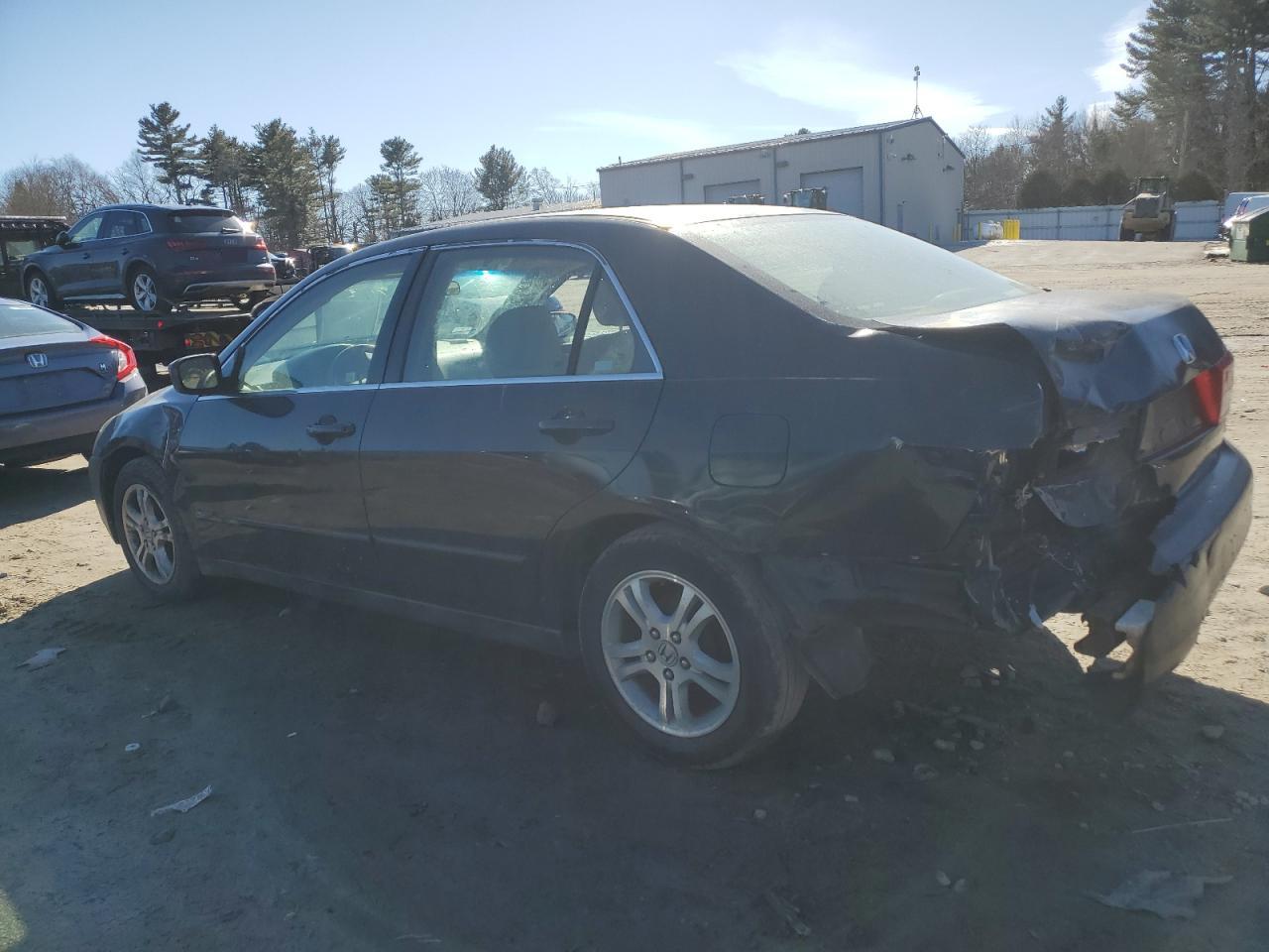 2004 Honda Accord VIN 1HGCM56394A078603 Copart auction photo, rear end / minor dent/scratches damage thumbnail 2