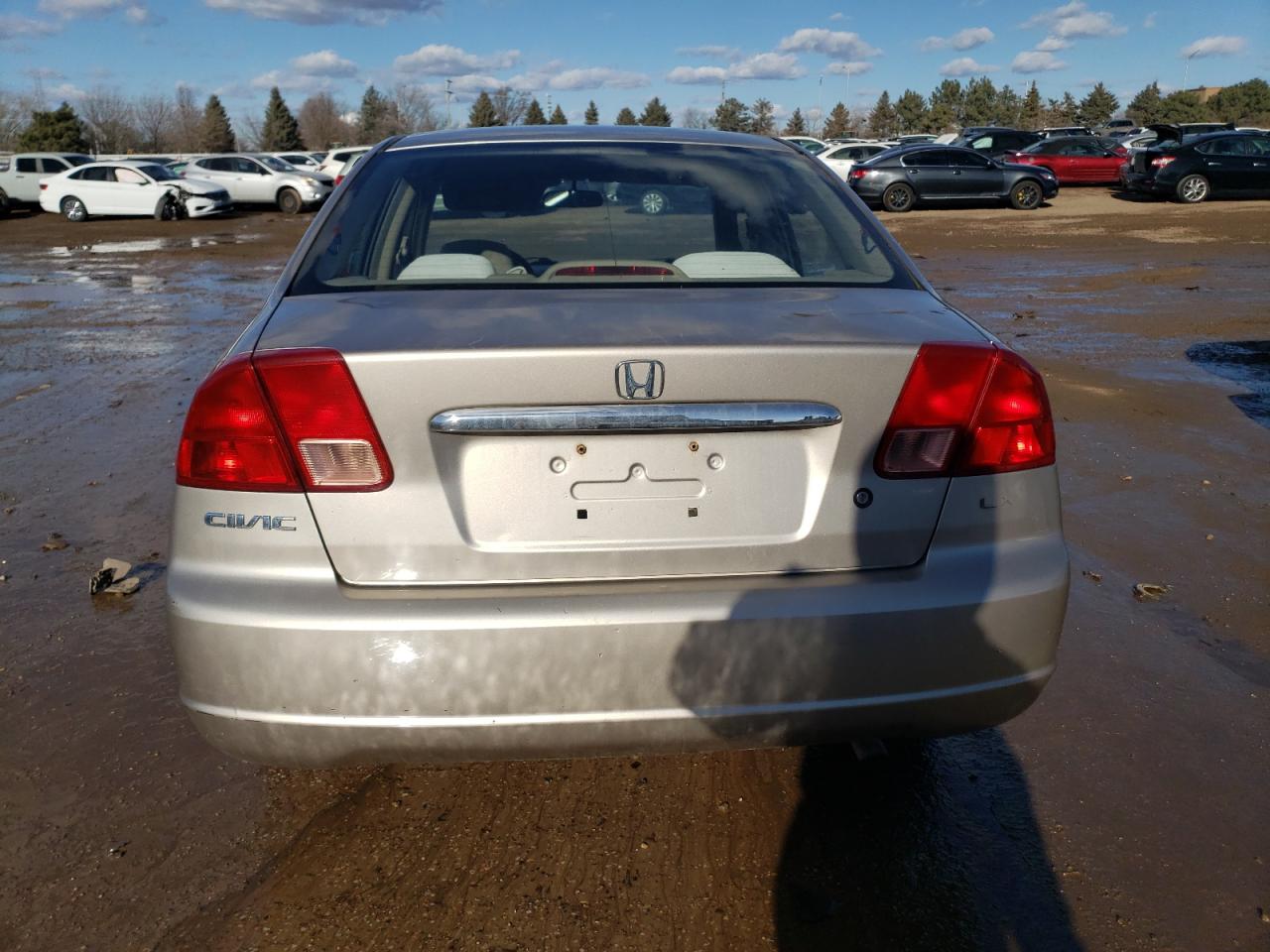 2002 Honda Civic VIN 1HGES16532L033196 Copart auction photo, front end damage thumbnail 6