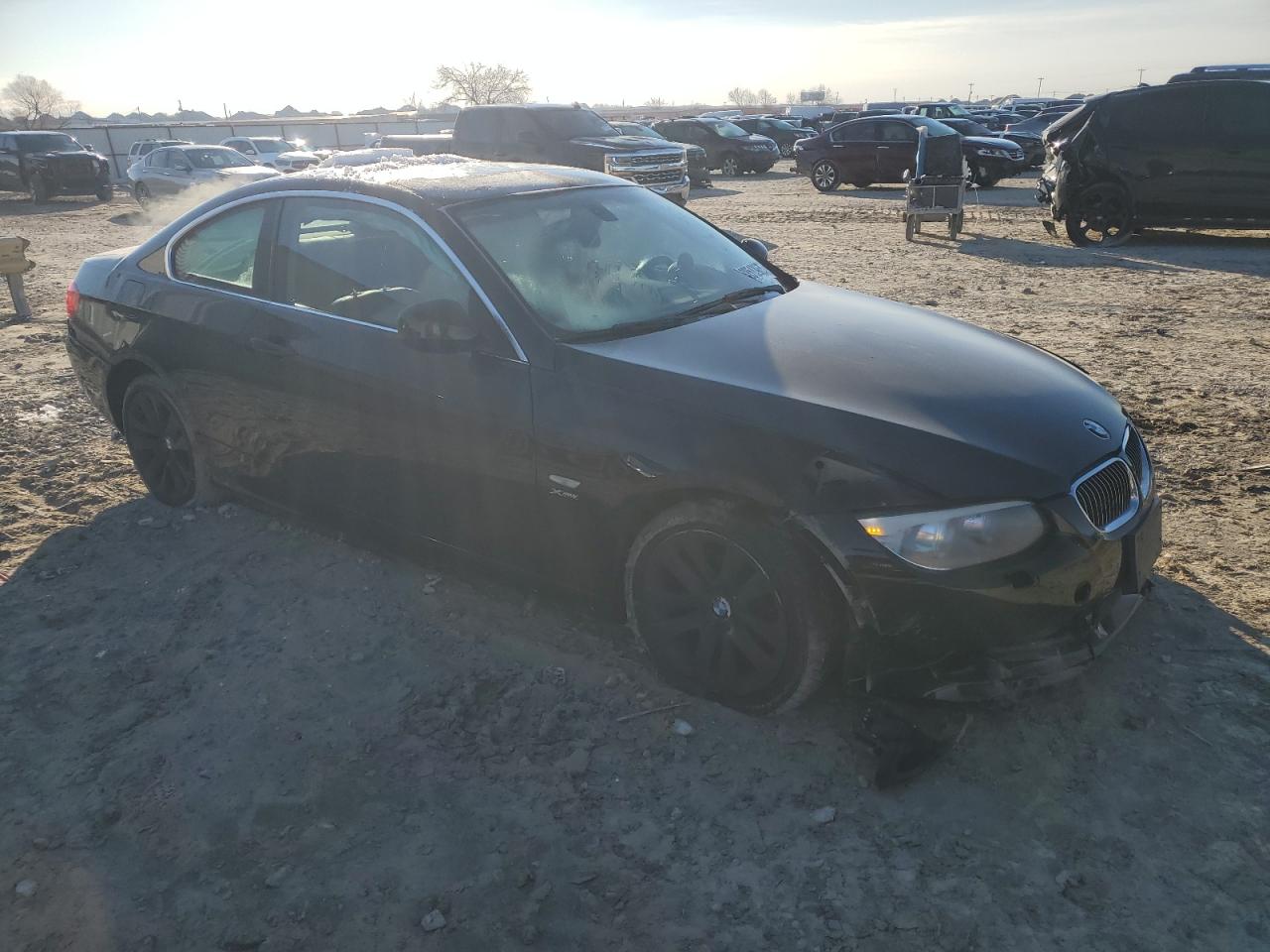 2012 BMW 3er VIN WBAKF5C53CE657133 Copart auction photo, front end / rear end damage thumbnail 4