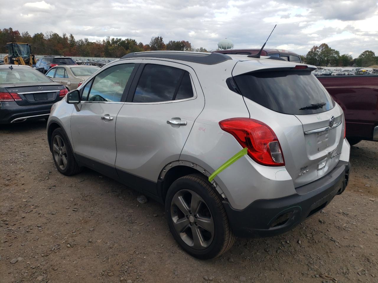 2013 Buick Encore VIN KL4CJASB3DB075987 Copart auction photo, rear end damage thumbnail 2
