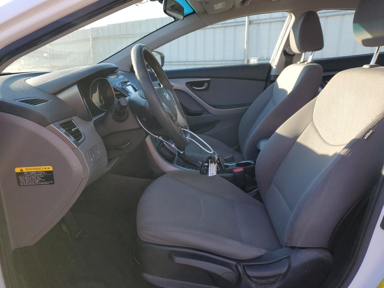 2016 Hyundai Elantra VIN 5NPDH4AE4GH790332 Copart auction photo, rear end damage thumbnail 7