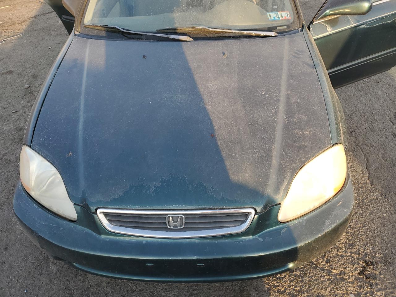 1998 Honda Civic VIN 2HGEJ8642WH603856 Copart auction photo, mechanical damage thumbnail 11