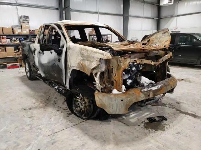 2022 Chevrolet Silverado VIN 2GC4YREY2N1224556 Copart auction photo, burn damage thumbnail 11
