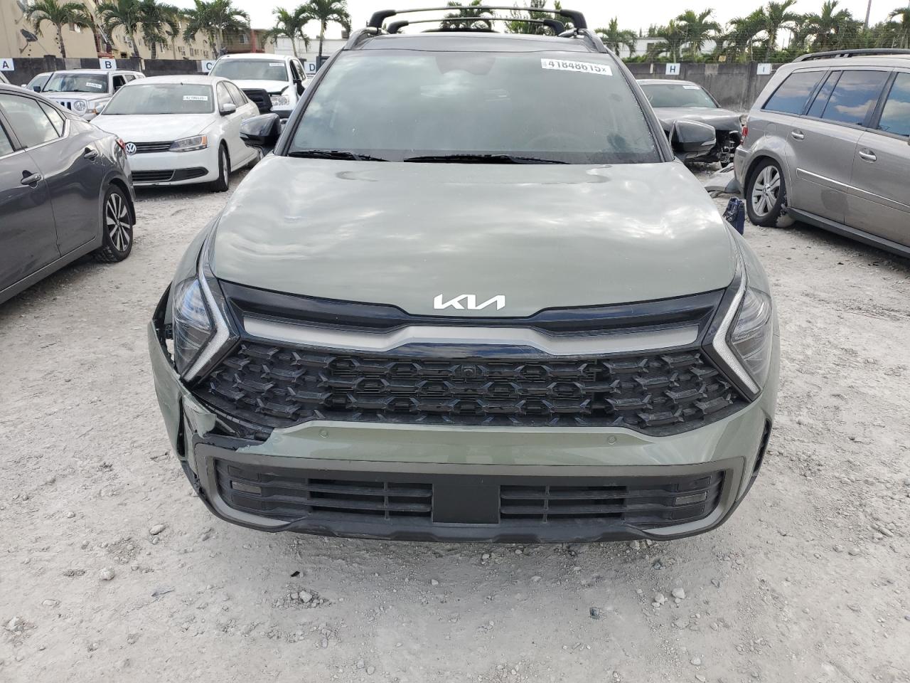 2024 KIA Sportage VIN 5XYK7CDF5RG231357 Copart auction photo, rear end / front end damage thumbnail 5