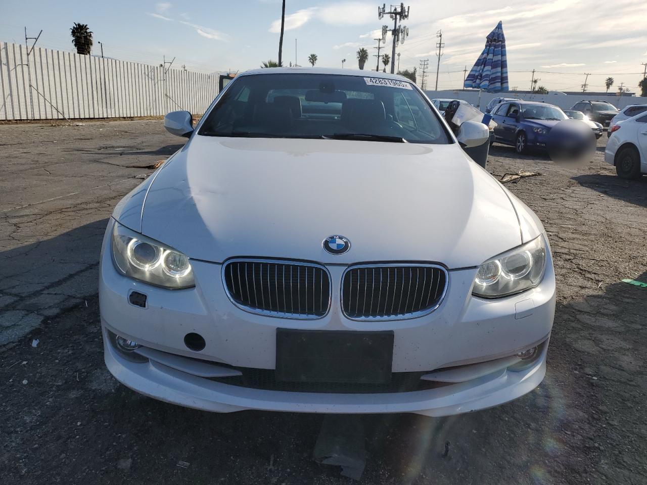 2012 BMW 3er VIN WBADW7C56CE729186 Copart auction photo, rear end damage thumbnail 5