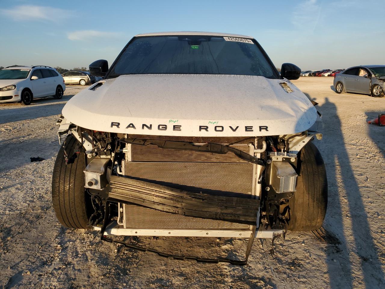 2021 Land Rover Range Rover VIN SALZT2FX4MH155178 Copart auction photo, front end / minor dent/scratches damage thumbnail 5