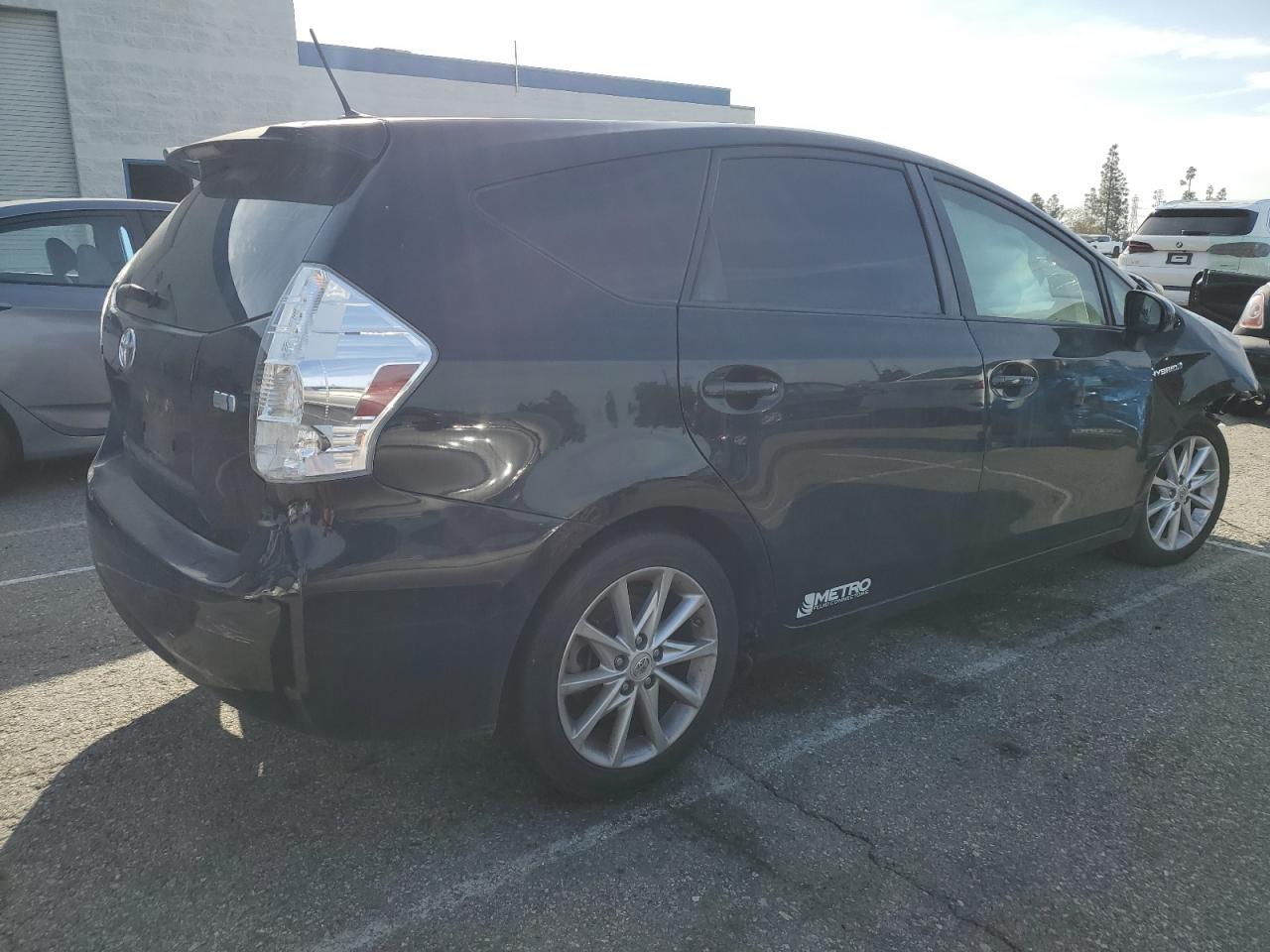 2012 Toyota Prius VIN JTDZN3EU4C3041630 Copart auction photo, front end damage thumbnail 3