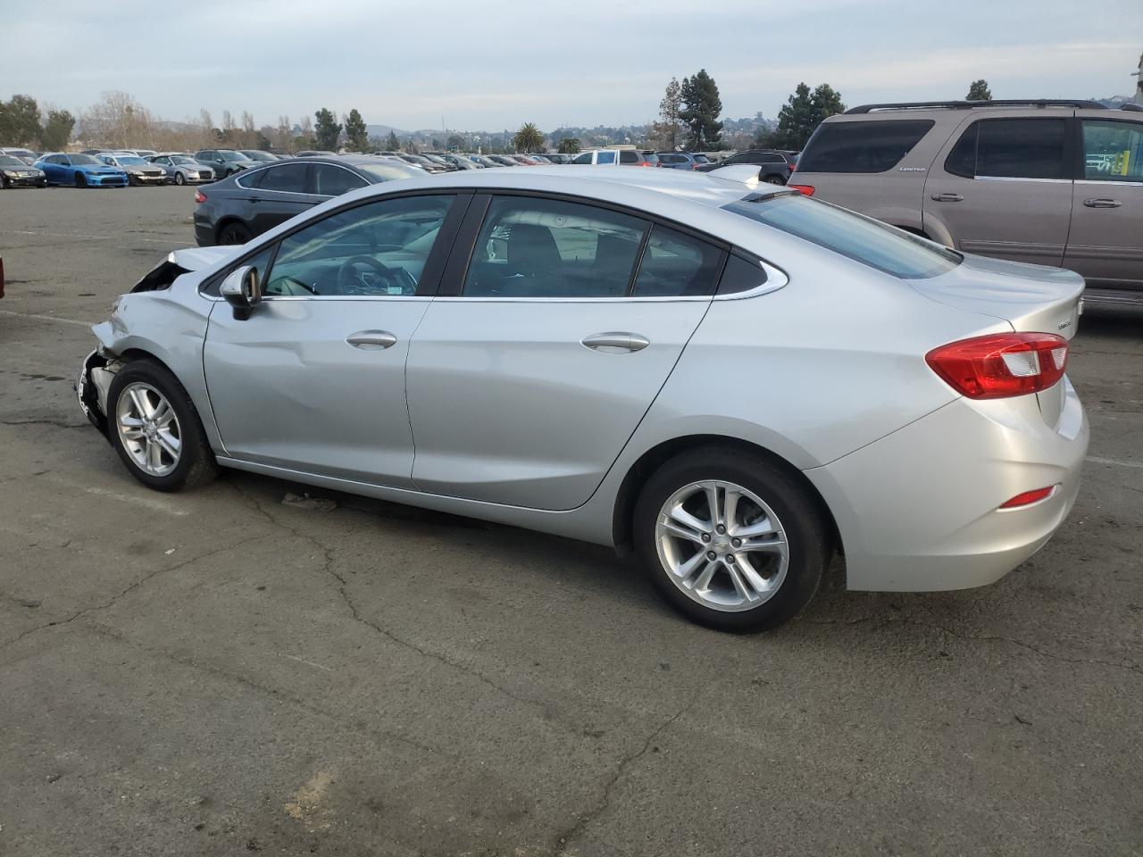 2017 Chevrolet Cruze VIN 1G1BE5SM6H7245047 Copart auction photo, front end / side damage thumbnail 2