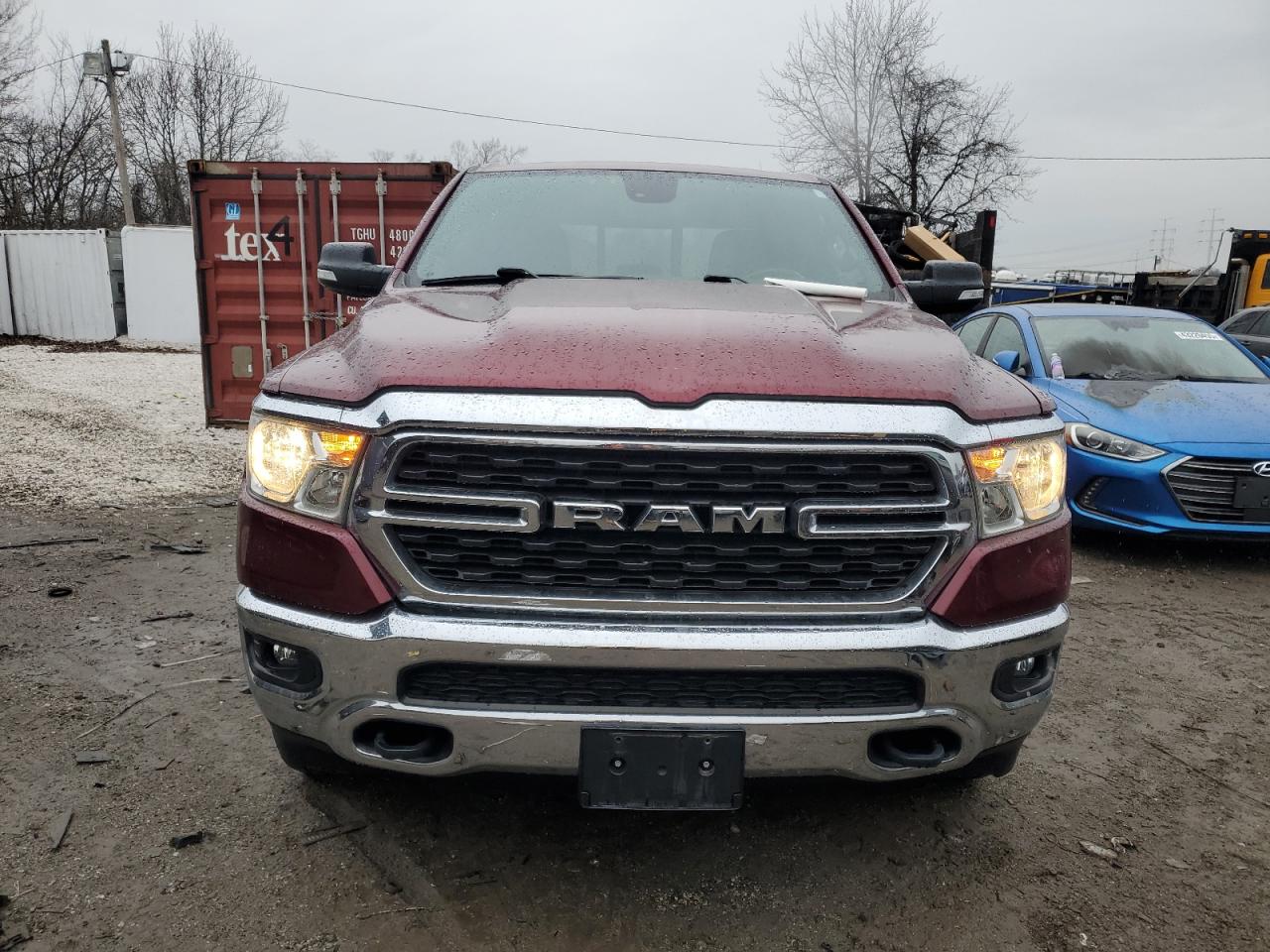 2022 RAM 1500 VIN 1C6SRFBT8NN134166 Copart auction photo, rear end damage thumbnail 5
